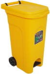 IgienaPHS Cos gunoi colectare selectiva galben/ plastic 80 litri (CYC-13) - vexio Cos de gunoi