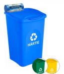 IgienaPHS Cos gunoi colectare selectiva albastru/ hartie 50 litri (CYC-22) - 24mag Cos de gunoi