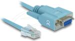 Delock RS-232 DB9 - RS-232 RJ45 cablu 1m 63341 (63341)