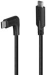 Lindy Cablu de date Lindy 32017, USB-C male - USB-C male, 0.5 m, Black (32017)