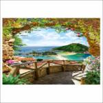  Öntapadó és mosható falfestmény Kapu a tengerbe5, 250 x 200 cm