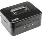 TOYA pénzkazetta 200x160x90mm fekete számzáras (TOY-78624)