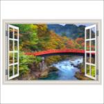  Fotótapéta Ablakhíd, erdő, őszi, 250 x 170 cm