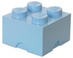 LEGO® Cutia de depozitare LEGO® 4 - albastru pal 250 x 250 x 180 mm (SL40031736)