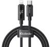 Mcdodo USB-C to Lightning, Dual LED Display, 36W, Gyors töltőkábel, 1.2m - Mcdodo - Fekete (CA-7990)