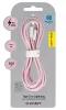 Blavec Cable Candy fonott - Type C to Lightning - PD 20W 2, 4A 3 méter (CCA-CL24P30) rózsaszín