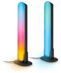 Philips - 2 darabos készlet RGBIC, fényerőszabályozható GRADIENT LED lámpatest/8, 2W/230V 2700-6500K Wi-Fi 871951486521100 (P7222)