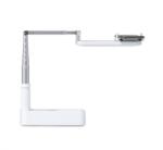 4smarts LoomiPod asztali állvány fehér LED fény és Selfie-tripod, bluetooth távírányítással, fehér