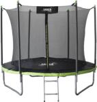 CHOMIK 8 Ft 252 Cm Eséscsillapítós Trambulin Ráccsal és Belső Hálóval *4262 (ch-tra4262)