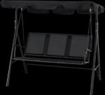 Garden Line KERTI TEXTILEN HINTA 170 x 110 x 153 cm Fekete *3118 (CH-KRE3118)