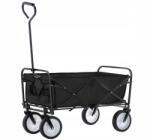 Garden Line Fekete Összecsukható Kerti Kocsi 116x54x90cm *2426 (CH-WOZ2426)