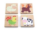 Viga Toys Blocuri magnetice cu imagini, Viga, Animale