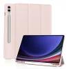 Techsuit Samsung Galaxy Tab S9 Ultra / S10 Ultra Pink Techsuit - Flex Trifold (with Pencil Holder) tok