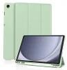 Techsuit Samsung Galaxy Tab A11 / A9 Matcha Zöld Techsuit Flex Trifold (tolltartóval) tok
