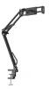 YESIDO 4 - 12.9 inch eszközökhöz Yesido Desk Holder (C296) Lazy Man Stand, Többirányú összecsukható tengely - Fekete