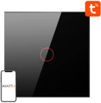 Avatto ZigBee Avatto ZTS02-EU-B1 érintőkapcsoló Single TUYA (fekete) (ZTS02-EU-B1) - boxon