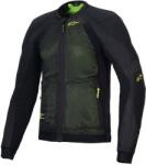 Alpinestars TROOP-AIR motoros kabát fekete-fluo sárga