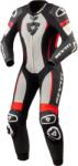 Revit Xena 4 női motoros overál fehér-fluo piros