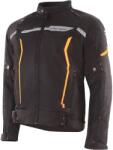 Street Racer Flex motoros kabát fekete-narancssárga