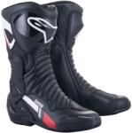 Alpinestars S-MX 6 motoros csizma fekete-fehér-szürke-piros