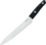 DUE CIGNI Slicing knife, 22 cm blade, stainless steel 4116, black G10 2C 2107 G10