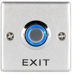 ELMARK Buton EXIT cu LED metal zinc pentru control acces, montaj PT 12-24V DC (NO/COM) EL-EB53A, 195099 (195099)