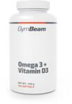 GymBeam Omega 3 + Vitamina D3 240 caps
