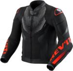 Revit Geacă de piele pentru motocicletă Revit Hyperspeed 3 Air negru-roșu fluo (REFJL154-1270)
