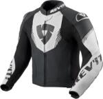 Revit Geacă de piele pentru motocicletă Revit Argon 3, negru-alb (REFJL152-1600)