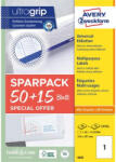 AVERY Etikett, univerzális, 210x297 mm, AVERY ZWECKFORM, "Sparpack", 65 etikett/csomag (6603) - tonerpiac