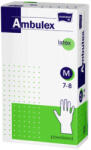 Matopat latex fehér gumikesztyű púderes M 100db/doboz (5900516892708)