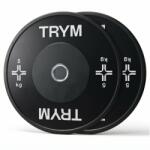 TRYM Tárcsa készlet Bumper 2 x 5 kg (T000011) Súlytárcsa