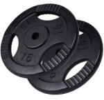 Gorilla Sports Öntöttvas teherlemez szett 2 x 15 kg (100972-00019-0111) - gorillasports Súlytárcsa