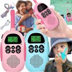 JYSafora Walkie Talkie gyerekeknek Rövidhullámú adóvevő szett 2 db-os hatótávolság nagy esztergakés (JYSafora)