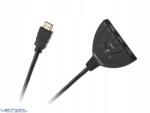Cabletech ZLA0310 Hdmi switch csatlakozó kábelen 1 kimenet/3 bemenet (ZLA0310)