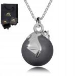 Panda Luxury Jewellery Ezüst Medál Gyöngyök Denevér Gyereknapi Ajándék Lányának 925 (Dla Niej Dziewczyny Mamy Córki Żony Babci 925)