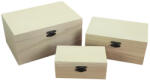  Corolla Fadoboz Szett Natúr 3 Darab/Szett (C8310)