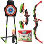 Artyk Nagy Led íj 65cm gyerekeknek Nyíl 10db Pajzs Tegez Megvilágított íj (137761)