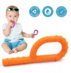  Logopédiai Fogszabályozó Rágóka Puha, Fogazott Kiemelkedésekkel (YJP-3D143)