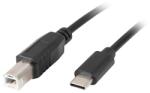  Cablu imprimanta 3m USB-C3.1 tata - USB2.0 B tata negru (028-192)