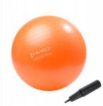 HMS Edzőlabda, rehabilitációs, gimnasztikai, fitnesz labda 55 cm, pumpa (PIŁKA DO ĆWICZEŃ I REHABILITACJI YB02)
