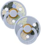 BIBS játszócumi - Studio Virágzás Colour natúr kaucsuk 6-18 hó hamvaskek mix 2 db (M-69299244)