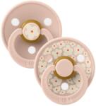 BIBS játszócumi - Studio Jázmin Colour natúr kaucsuk 6-18 hó púderrózsaszín mix 2 db (M-69299241)