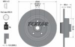 TEXTAR féktárcsa TEXTAR 92159803 for RENAULT (92159803)