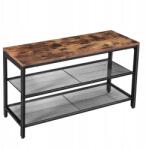 SONGMICS Ipari Cipősszekrény, polc előszobába, gardróbba, 80cm (regał na buty)