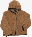 Vlnka Jachetă din lână Merino cu glugă maro mărimi îmbrăcăminte S/M (9-000239-S)