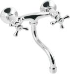 INVENA Roma mosdó- és mosogató csaptelep, króm, BC-22-00S-L (BC-22-00S-L)