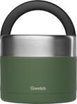 Qwetch Isotherm Lunchbox fogantyúval, 850 ml - Matt khaki