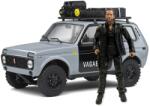 Solido Lada Niva "Vlada"+ figura szürke 1980 modellautó 1: 18 (S1807302)