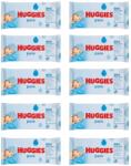 Huggies Nedves törlőkendő szett gyerekeknek Pure 10 x 56 db 560 db (5029054659571)